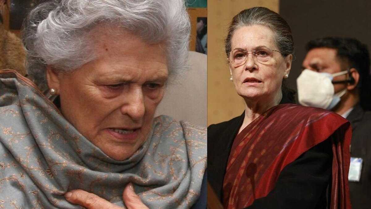 सोनिया गांधी की मां का इटली में निधन